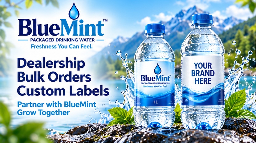 BlueMint dealership, bulk orders and customised label opportunity